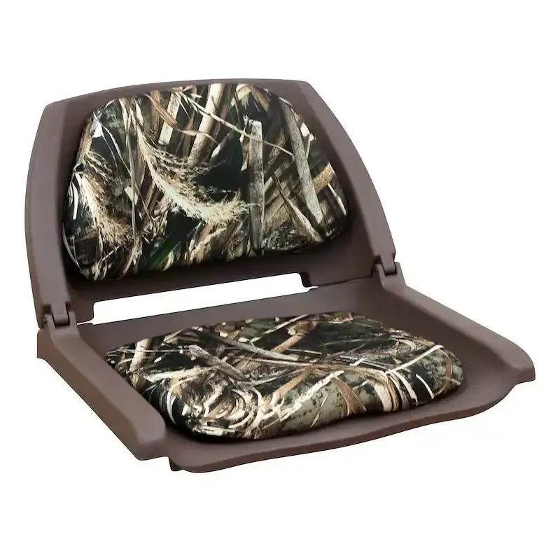 Wise Seating 8Wd139Cls-B-733 Camo Folding Seat – Padded Plastic Bench With Fold-Down Functionality 1